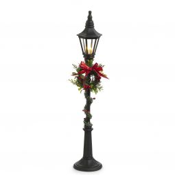 18.5" Lighted Black Lamppost - NEW 2024